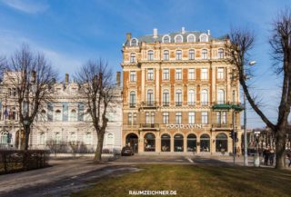 Riga in Lettland Architektur und Denkmalpflege 2015