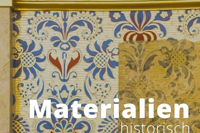 Historische Materialien oder doch lieber moderne Alternativen? Eine heiße Diskussion in der Denkmalpflege.
